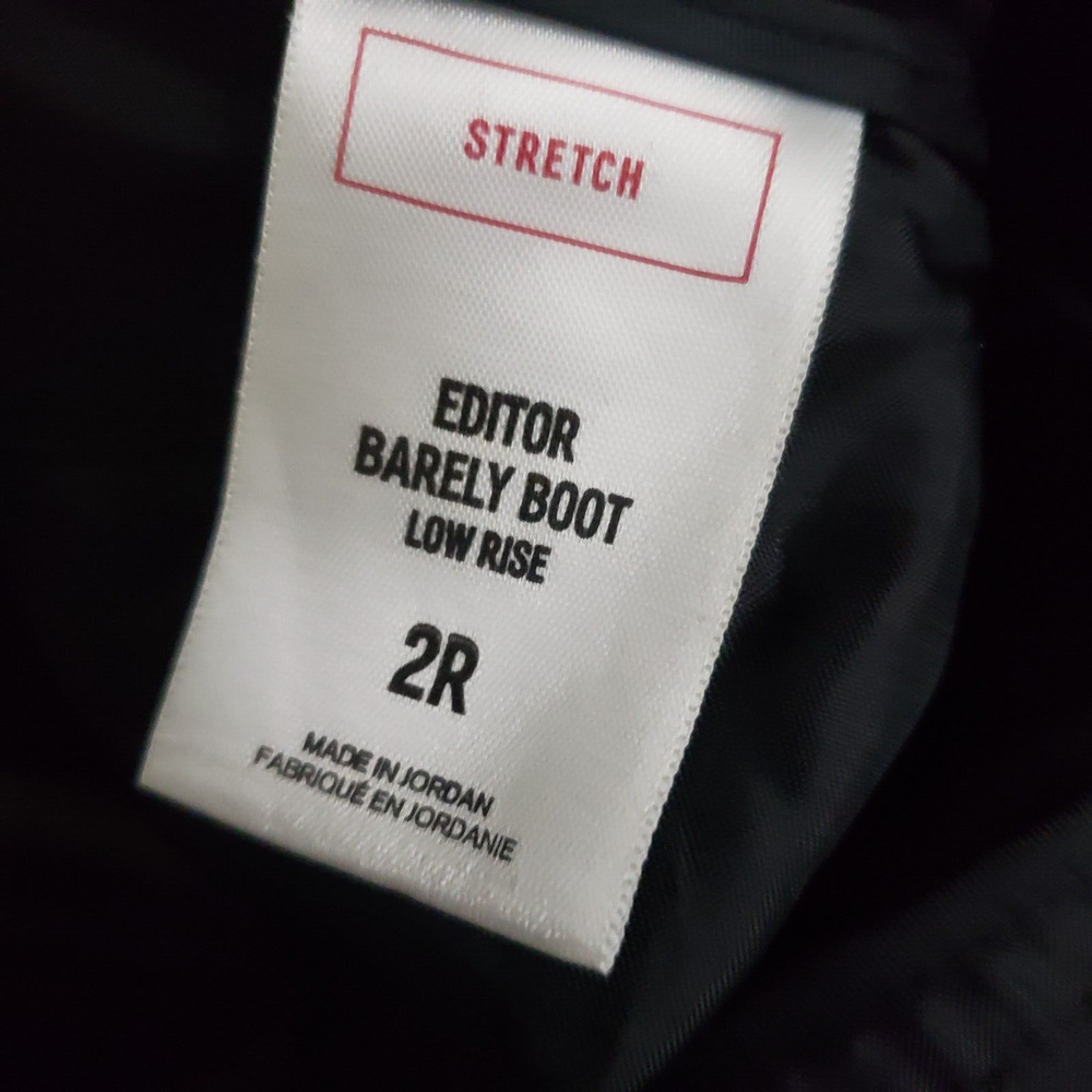 Express Editor Barely Boot Low Rise Dress Pants 2… - image 8